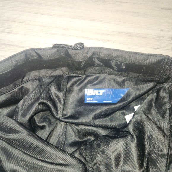 BILT Motocross Riding Pants Black Youth Size 20y L4 - Picture 2 of 7